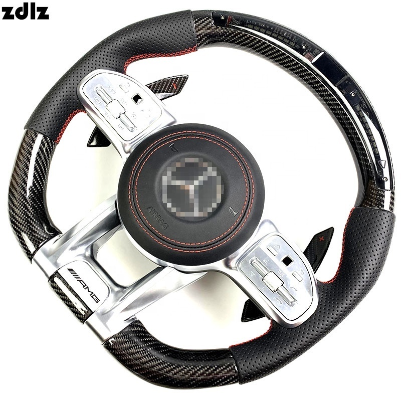 AMG Steering wheel for Mercedes-Benz AMG GT W190 C190 W205 C205 W166 W167 W177 W213 W217 C217 W222 W223 W253 W257 W292 W463 W464