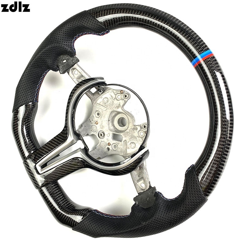 It is suitable for customization of BMW carbon fiber steering wheel 3 Series 5 series f30f10x3x5x6 carbon fiber steering wheel