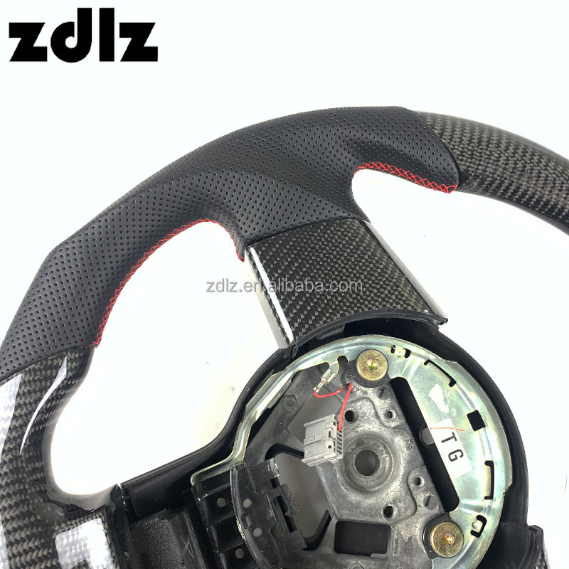 Custom Car Steering Wheel For Nissan 350Z 370Z FX35 FX45 Carbon Fiber Steering Wheel