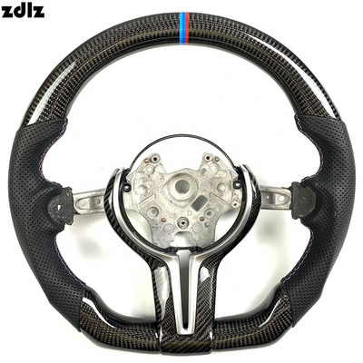 It is suitable for customization of BMW carbon fiber steering wheel 3 Series 5 series f30f10x3x5x6 carbon fiber steering wheel