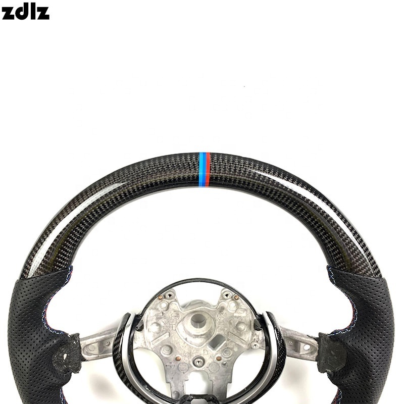 It is suitable for customization of BMW carbon fiber steering wheel 3 Series 5 series f30f10x3x5x6 carbon fiber steering wheel