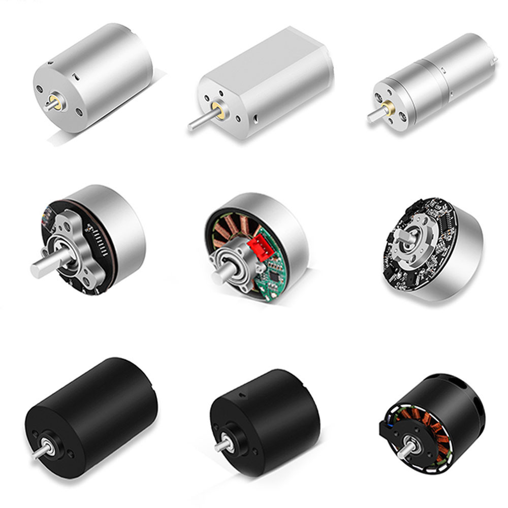 Japan Parts Brushless DC Motor Manufacturer Pure Copper 12V DC Motor 1.5V 3V 7V 18V 36V 76V 110V 230V 300V