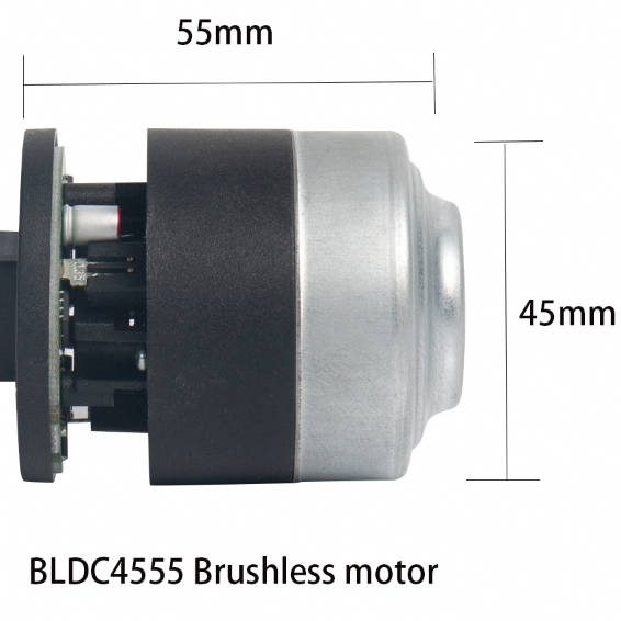 BLDC5560 45mm Low Noise 8100rpm High torque 12V Electric Motor For Vacuum cleaner motor