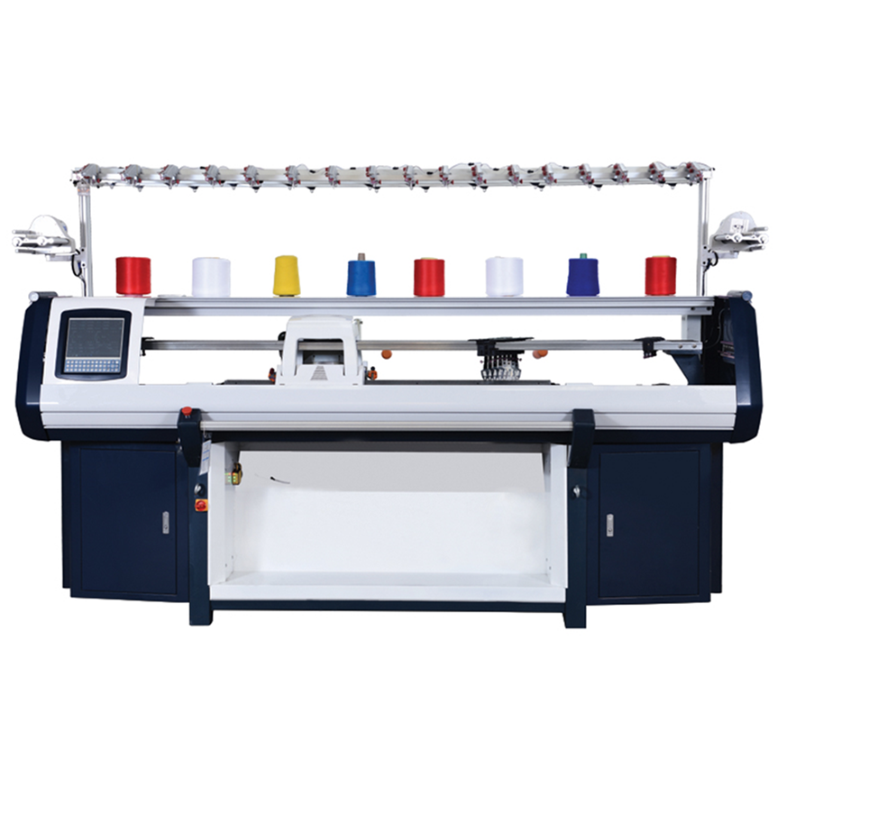 Shima Seiki 3D Flat Knitting Machine With Yarn Feeder