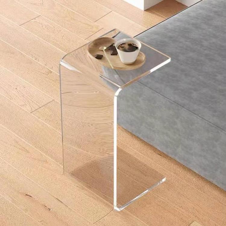 light luxury coffee table corner Home Decor customized Minimalist Center Table plastic acrylic coffee table for Home D