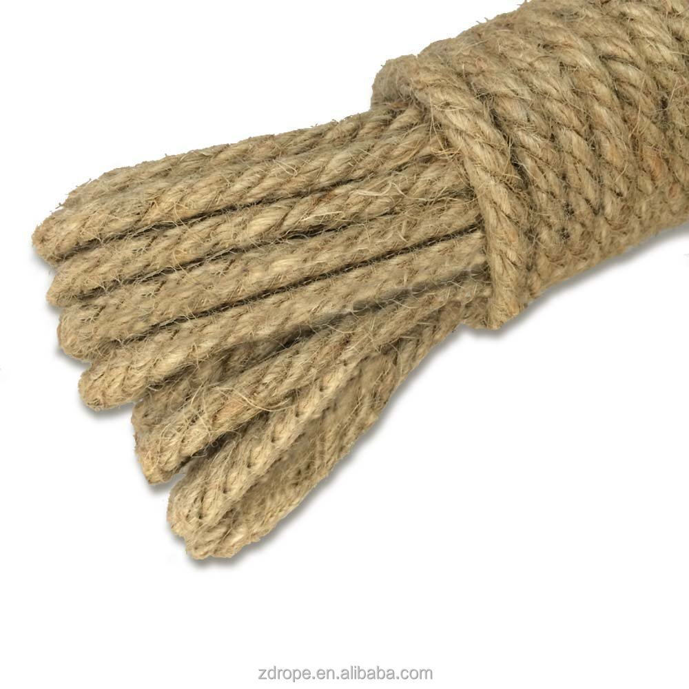 Coir hemp rope linen rope colored jute ropes for wholesale