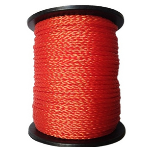 Factory wholesale Color PP/Polyester/Nylon/PE/polypropylene monofilament PE Hollow Braided Rope