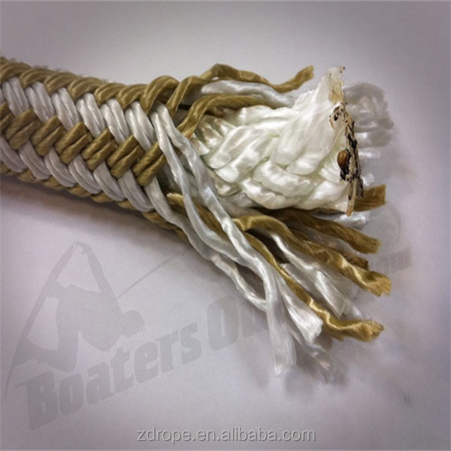 Marine supplies double braided marine rope nylon rope 200m