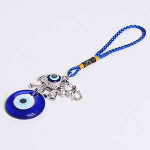 Wholesale 5.9 Inches Muslim Christian Evil Eye for Car Pendant and Wall Hangings with elephant Gift