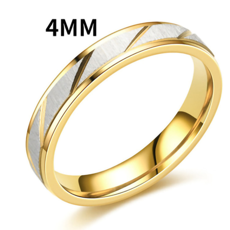 New Stainless Steel Wedding Infinity Ring For Men And Women Engagement Jewelry Gifts