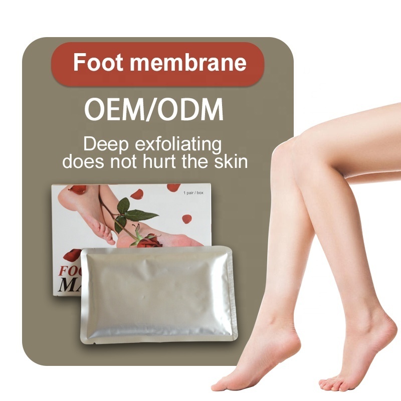 natural & organic foot peel mask socks Make Your Feet Baby Soft feet peeling mask exfoliating