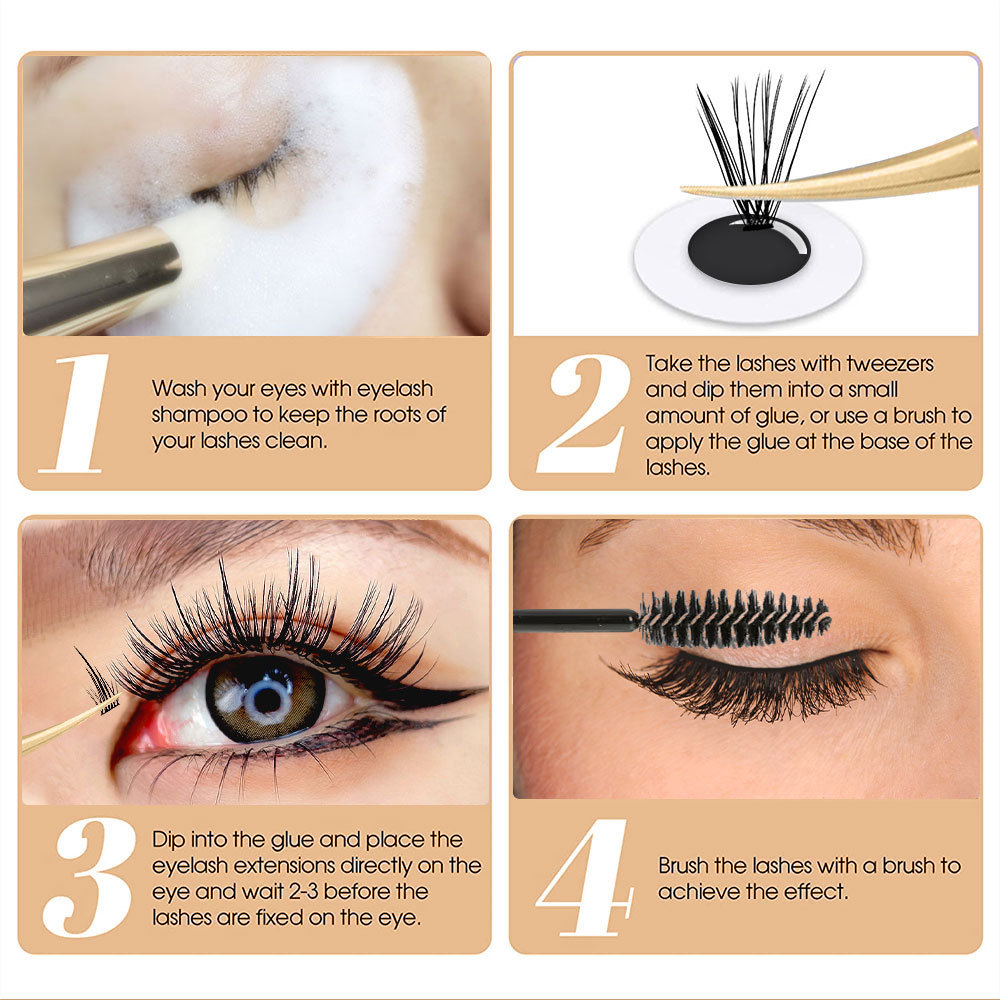 10ML Magnetic Glue 1-2 Sec Fast Drying Eyelash Extension Glue Adhesive 6-7 Weeks Hold Time Wide Humidity Lash Glue