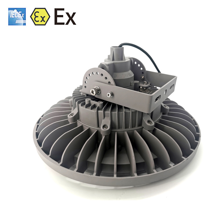 Zone 1&21 Explosion Proof Led High Bay Light High Quality Outdoor Waterproof 100-277V 100~200w High Luminous CE ROHS ATEX IECEX