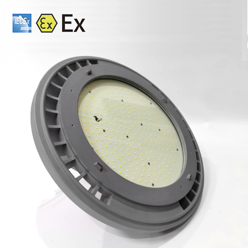 Zone 1&21 Explosion Proof Led High Bay Light High Quality Outdoor Waterproof 100-277V 100~200w High Luminous CE ROHS ATEX IECEX