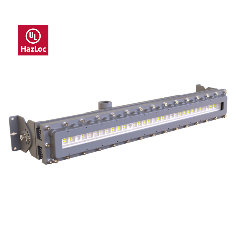 Replace Traditional Fluorescent Lamp 2ft 4ft 24w~50w Explosion Proof Linear Light Down Lighting Work in High Temperature