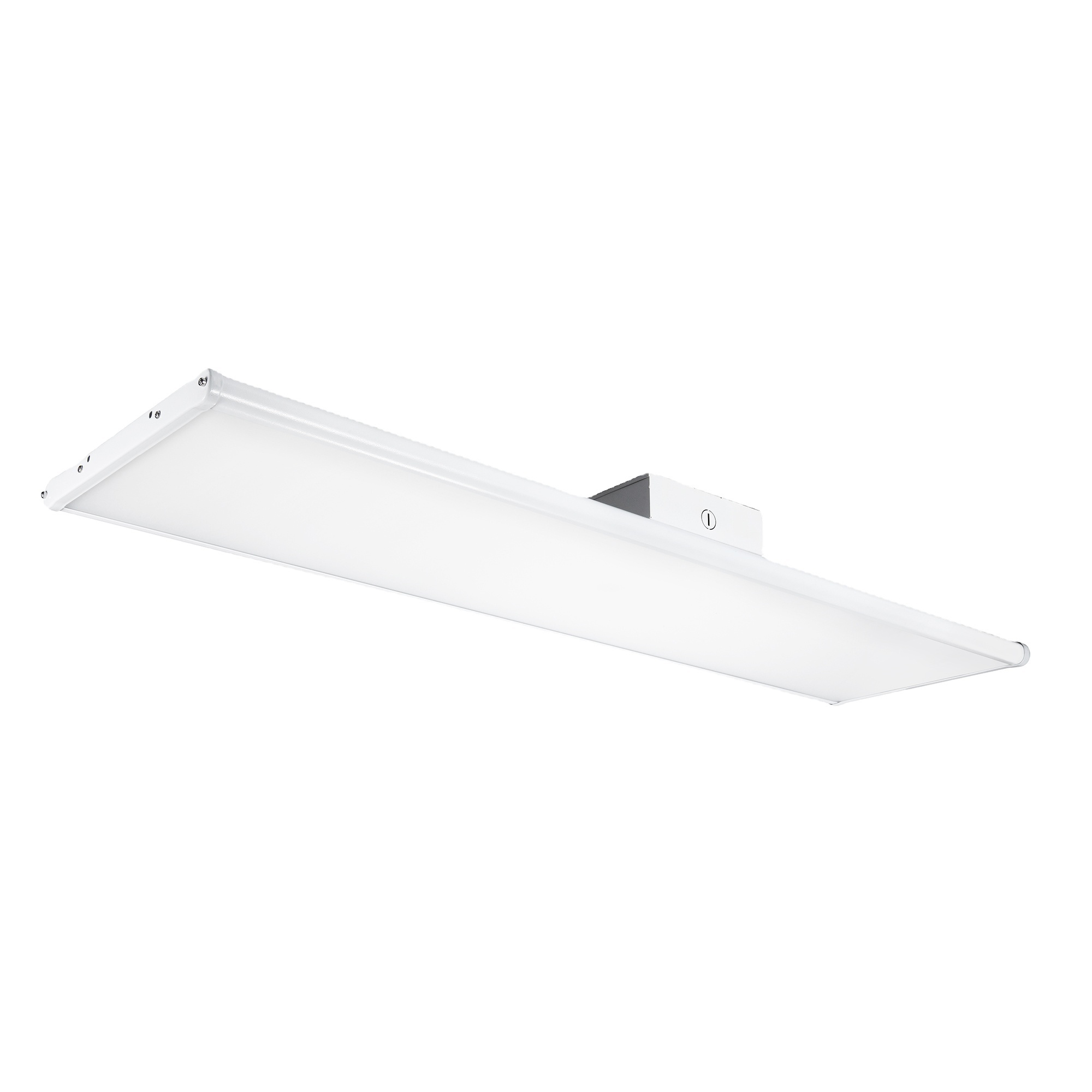 2ft LED High Bay Shop Light 120W 16800lm (Eqv. 500W MH/HPS) 6500K Suspended Mounting for Indoor Aisle Area Workshop Garage