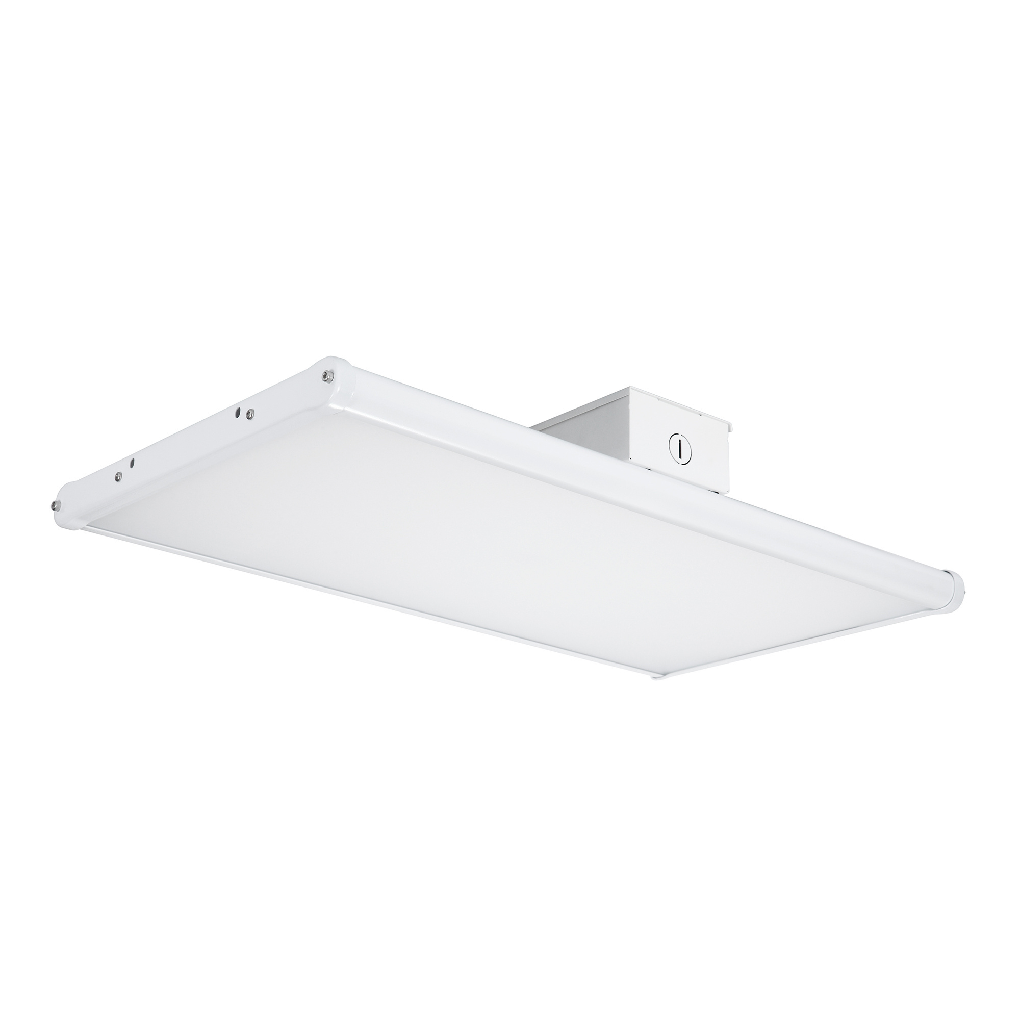 2ft LED High Bay Shop Light 120W 16800lm (Eqv. 500W MH/HPS) 6500K Suspended Mounting for Indoor Aisle Area Workshop Garage