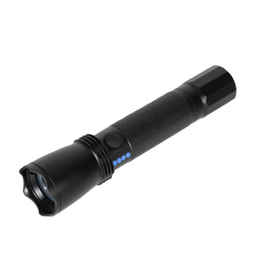 High Lumen Flashlight 3000 Lumen Hand Torch Light Zoom-able Rechargeable Flashlight 8600 cd