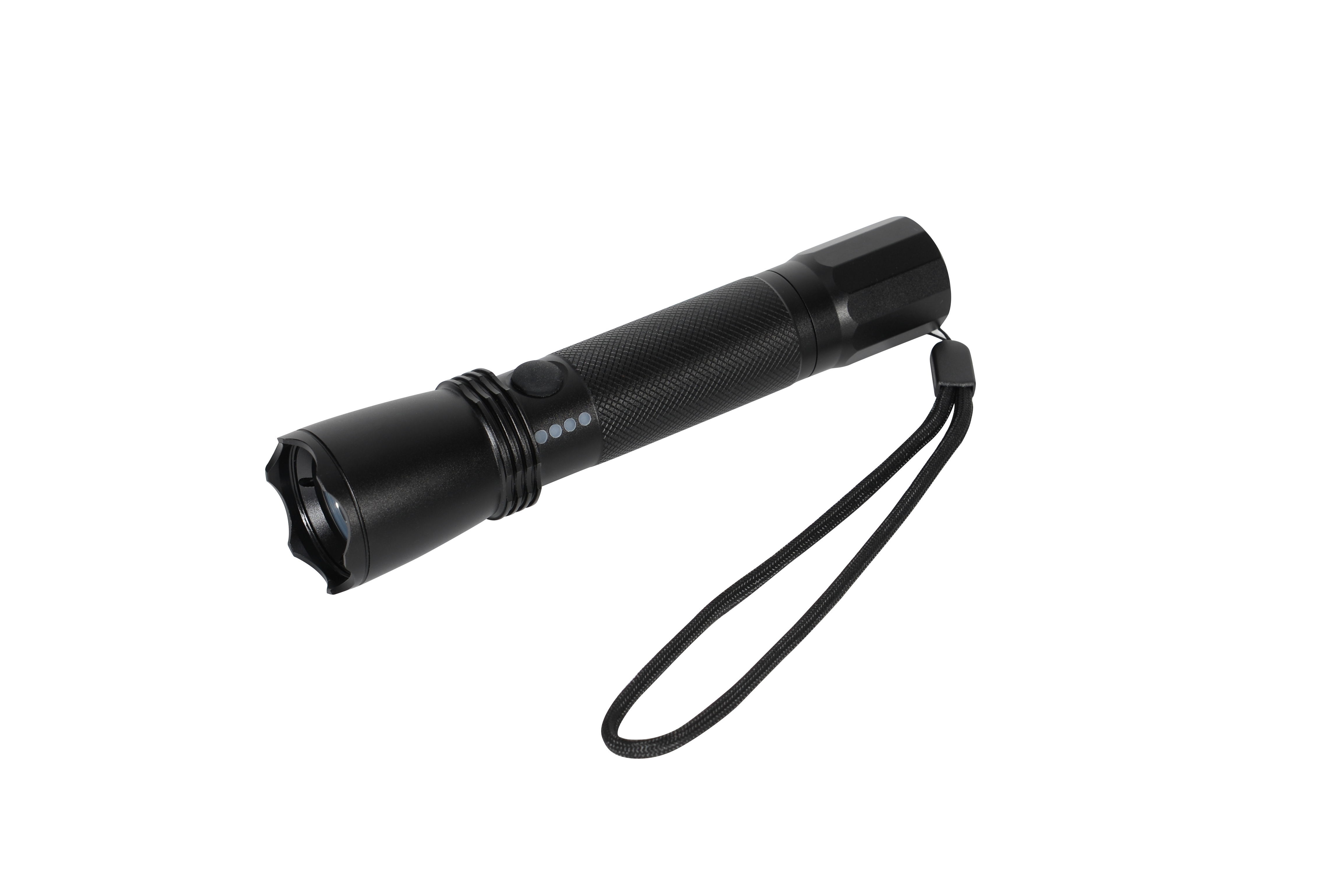 High Lumen Flashlight 3000 Lumen Hand Torch Light Zoom-able Rechargeable Flashlight 8600 cd