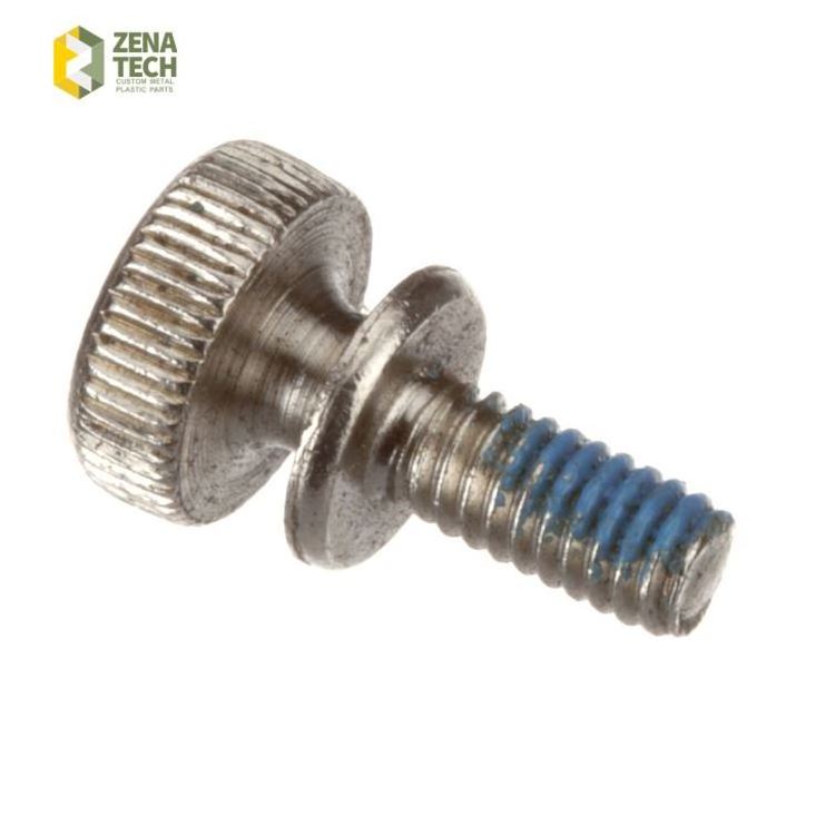 High Precision Stainless Steel/aluminum chicago decorative Screw M4 M5 M6 M8 Knurled Head Thumb Screw