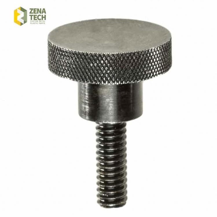 High Precision Stainless Steel/aluminum chicago decorative Screw M4 M5 M6 M8 Knurled Head Thumb Screw