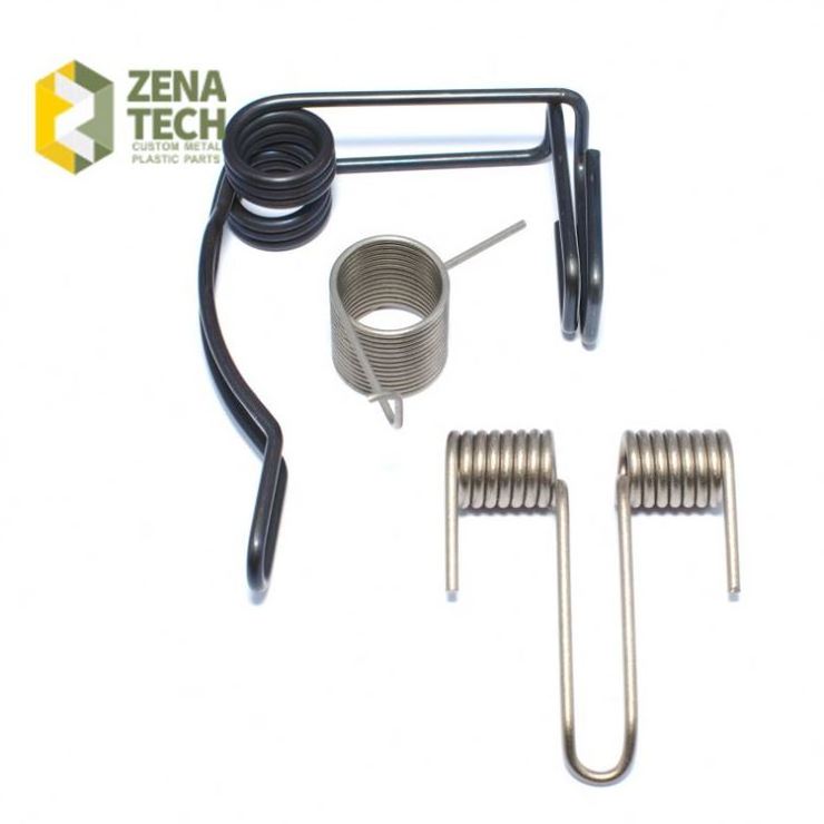 Custom Zinc Coated Stainless Steel Headlight, Bulb Retaining Spring Clip