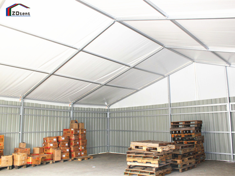 hot sale outdoor big storage aluminum warehouse tent