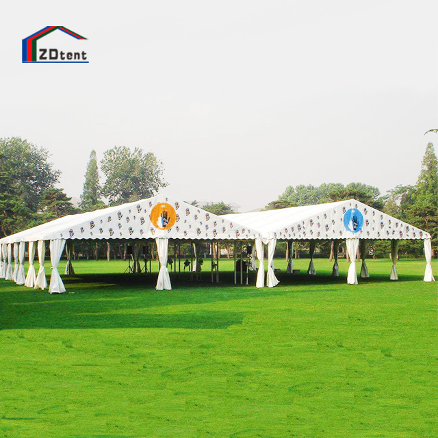 Heavy duty aluminum frame large tent durable pvc material roof top canopy tent waterproof banquet tent outdoor