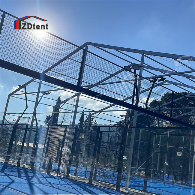 Outdoor  Large Tennis Court Covers Sports Frame Tents Padel Court Tent