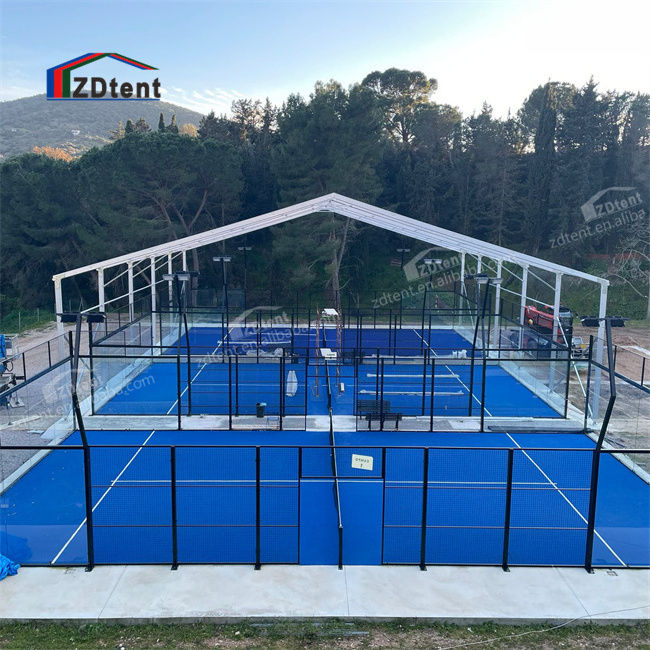 Outdoor  Large Tennis Court Covers Sports Frame Tents Padel Court Tent