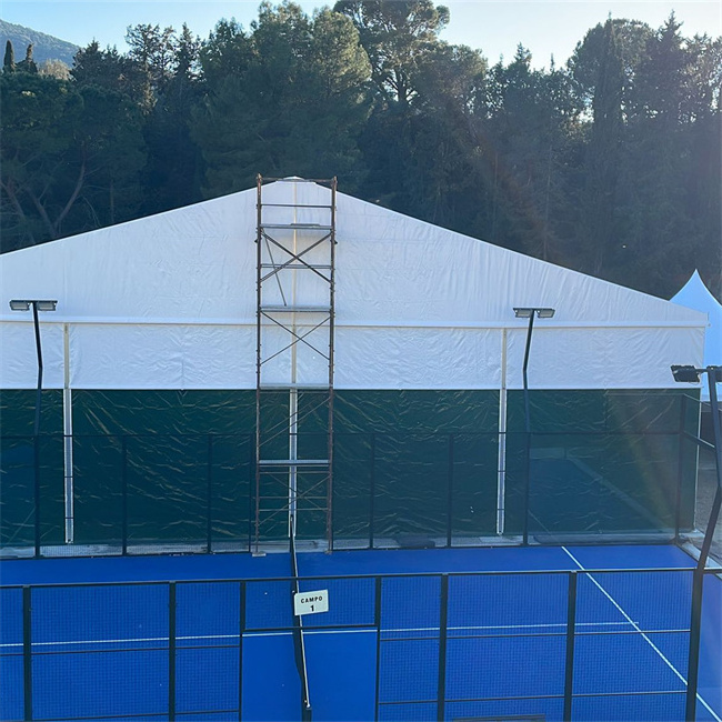 Outdoor  Large Tennis Court Covers Sports Frame Tents Padel Court Tent