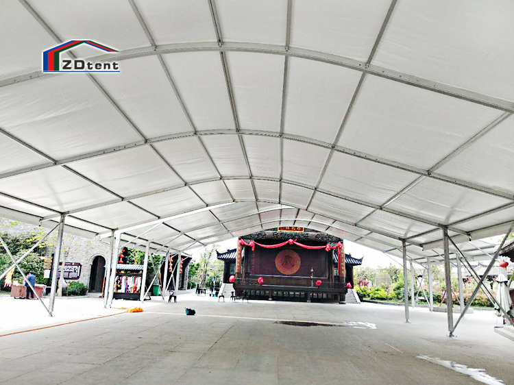 Heavy duty aluminum frame large tent durable pvc material roof top canopy tent waterproof banquet tent outdoor