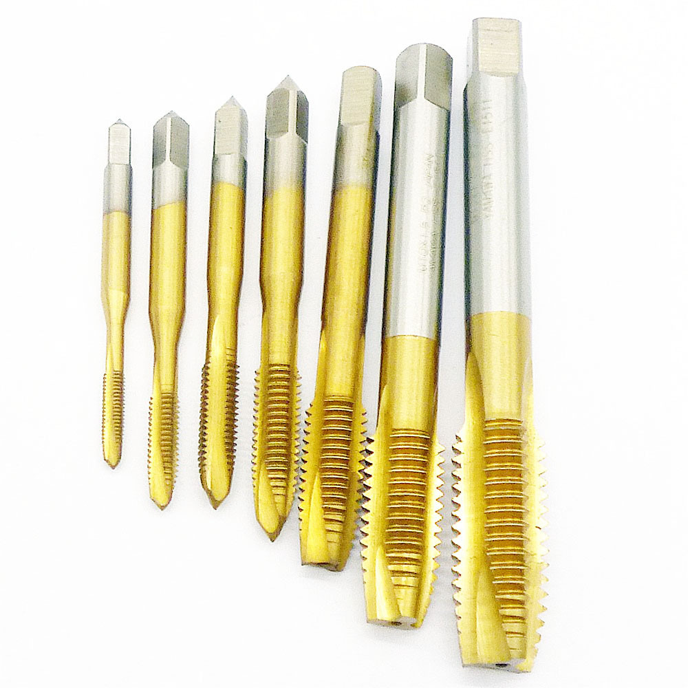 vikda threading tools solid Carbide straight fluted taps for soft structural steels hss standard taps VKD-FT1058