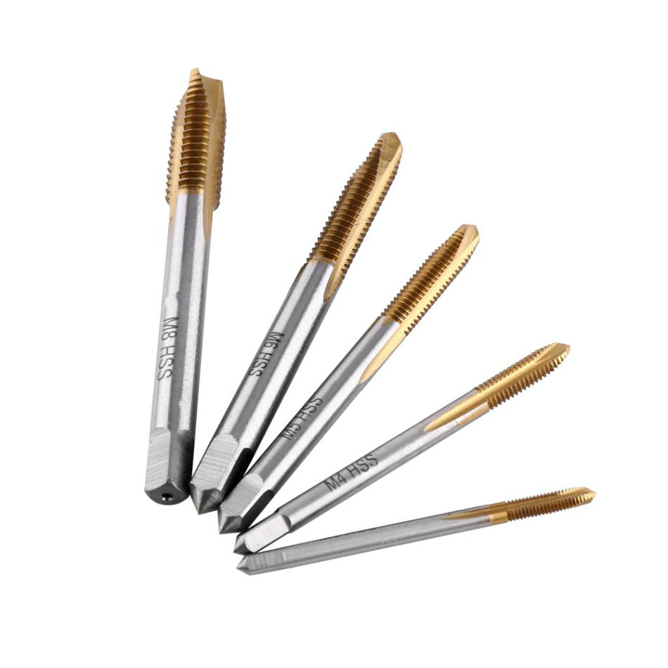 vikda threading tools solid Carbide straight fluted taps for soft structural steels hss standard taps VKD-FT1058