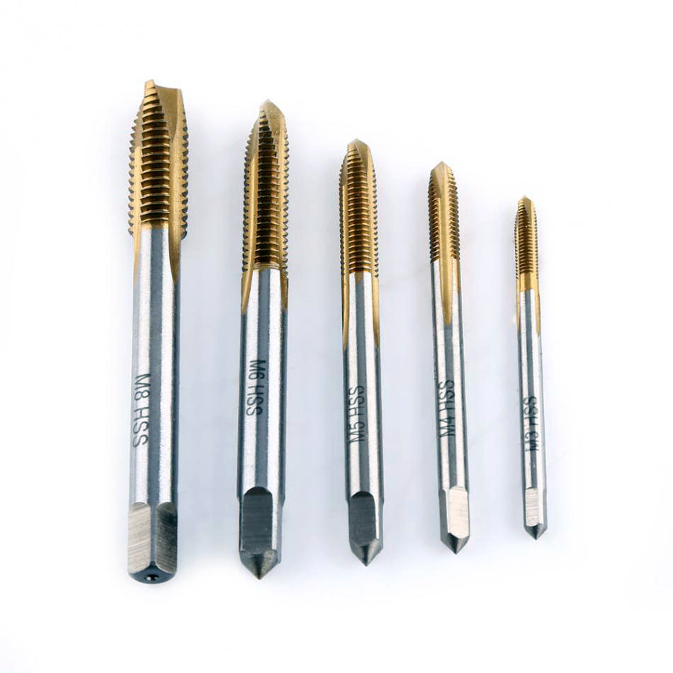 vikda threading tools solid Carbide straight fluted taps for soft structural steels hss standard taps VKD-FT1058