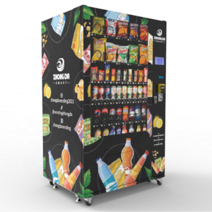 Zhongda Self-service Smart Vending Machines Elevator Healthy Fresh Bread Vending Machine