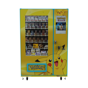 Outdoor commercial  cosmetic trading card and bakery  self-service automatic touch screen combo elevator vending machine with co