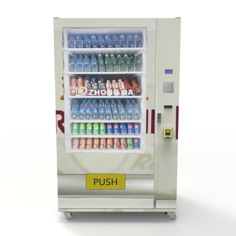 High Tech Vending Machine For Sale Cooling System Elevator Drink Vending Machine