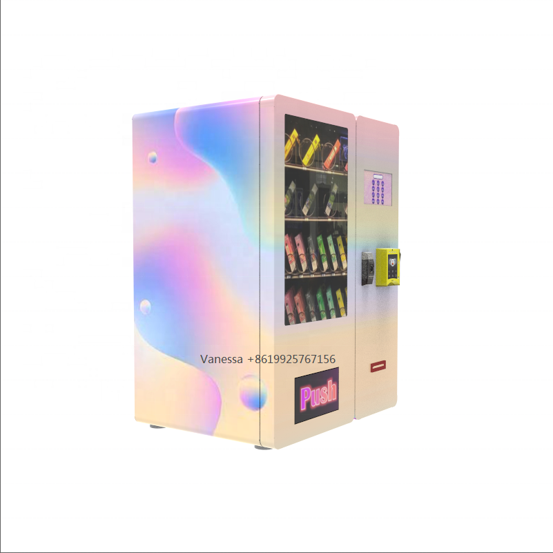 Convenience Store Pink Lashes Hair Wigs Lipsticks Beauty Eyelash Vending Machine