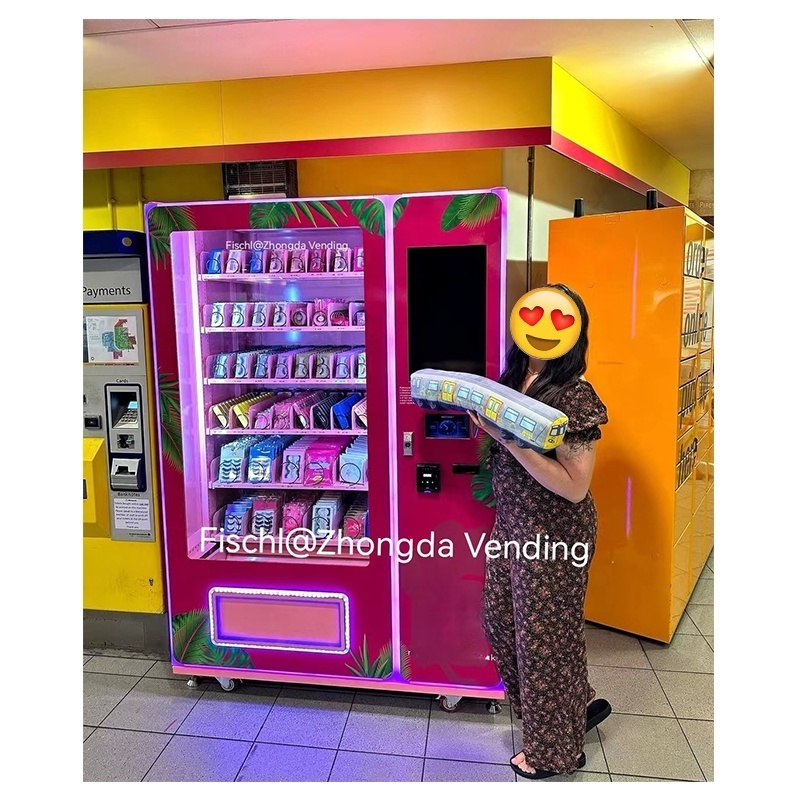 2024 Newest design smart vending machines sale eyelashes, hair, nail art vending machine