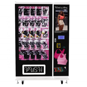 Automatic  22 inches digital touch screen socks T-shirt sport clothes vending machine for sale