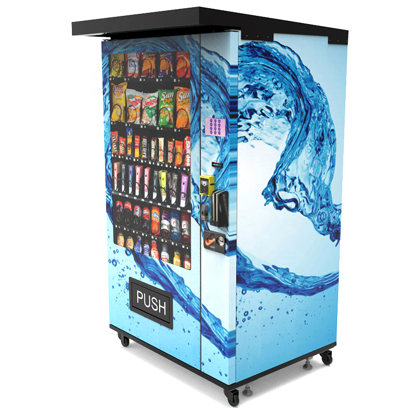 Self-service cold drink beverage vending machine custom vending machine glass bottle vending machines