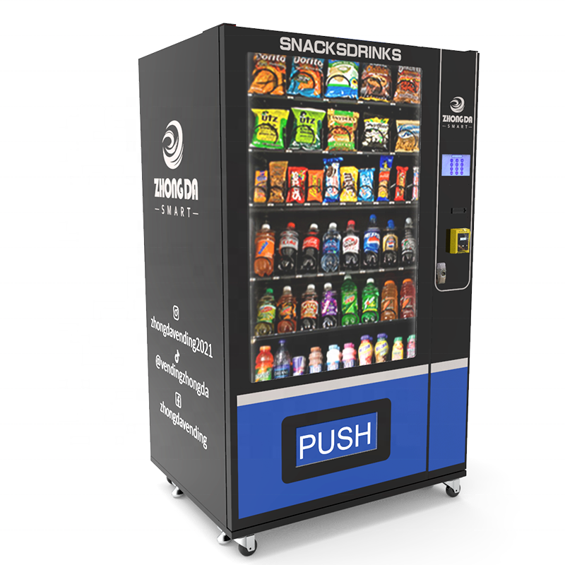 custom ODM OEM Automatic Frozen Cold Food Vending Machine Yogurt Cooling System Vending Machine