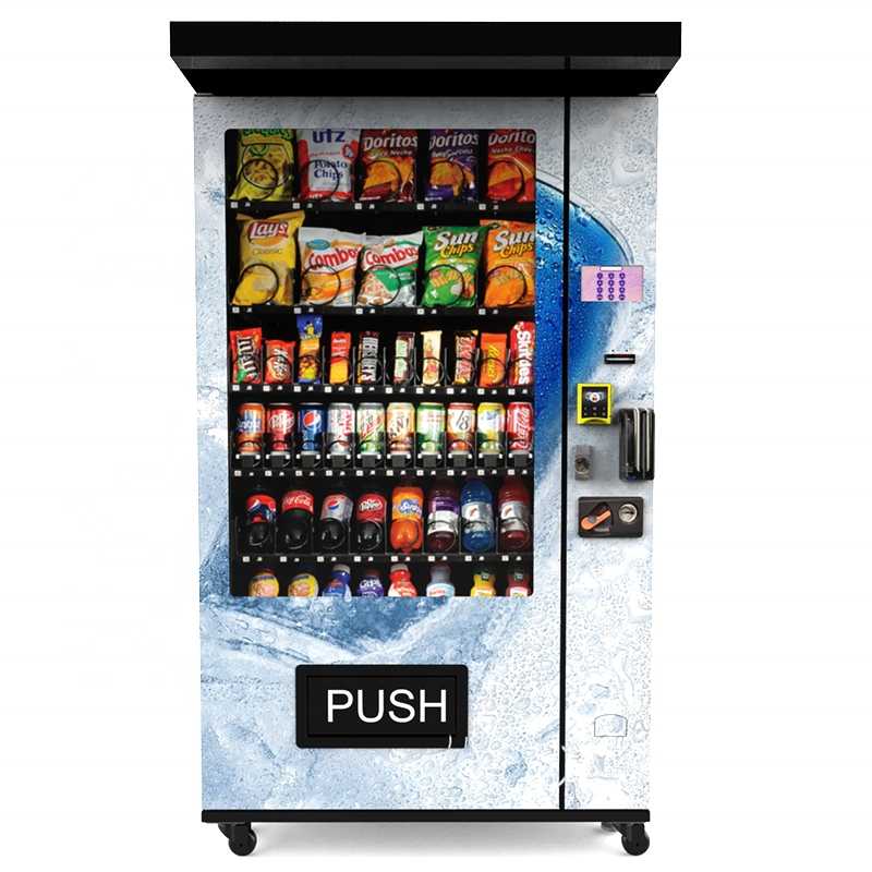 Self-service cold drink beverage vending machine custom vending machine glass bottle vending machines