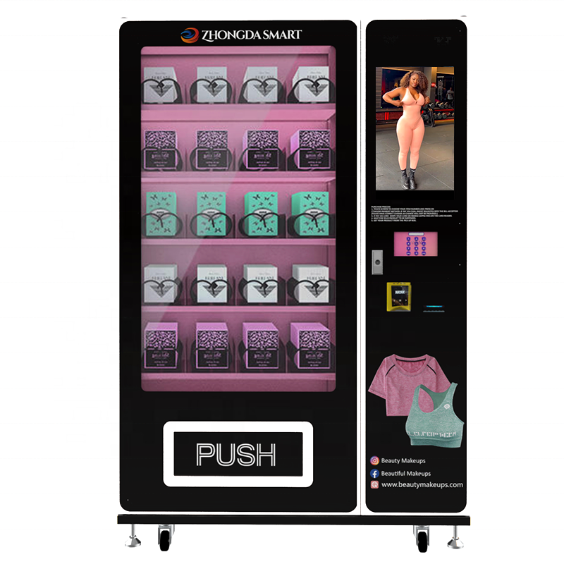 24 hours self-service 22 inches electronic touch screen socks clothes vending machine for sale