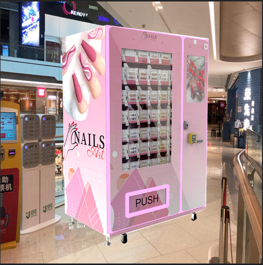 Zhongda New Style design smart vending machines sale eyelashes, hair, press on nail clothes vending machine