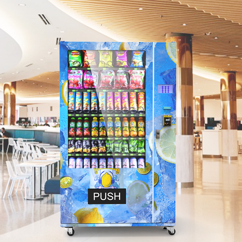 High Quality Coin Operated Drinks and Snacks Vending Machine Soda and Beverage Machine Vending for Business