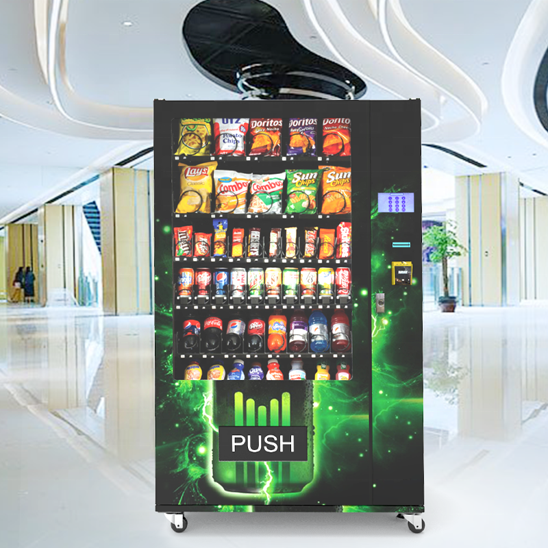 High Quality Coin Operated Drinks and Snacks Vending Machine Soda and Beverage Machine Vending for Business