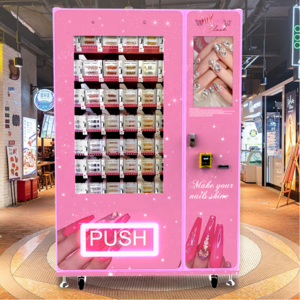 2024 Newest design smart vending machines sale eyelashes, hair, nail art vending machine