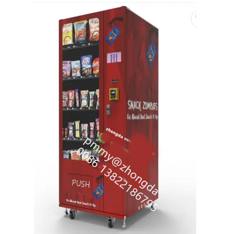 Zhongda  slim size mini beauty vending machine cosmetic vending machine